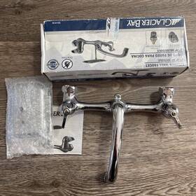 555-913h Glacier Bay Kitchen Wall Faucet Missing Some Accessories Sold As Is