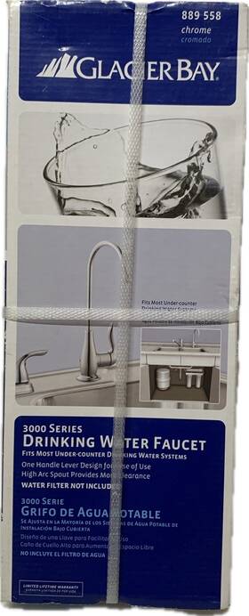67257-0001 Glacier Bay Nib Replacement Water Filtration Drinking Faucet - Chrome 889 558