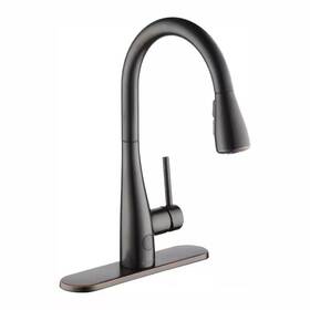 Glacier Bay 744110507218 Nottely Touchless Single-handle Pull-down Kitchen Faucet With Turbospray And Fas