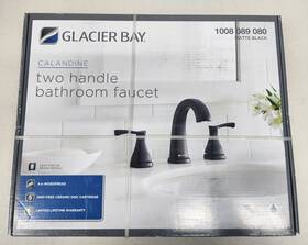 1008 Glacier Bay 744759718099 Calandine Two Handle Bathroom Faucet 089 080