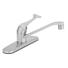 Glacier Bay 925699950877 Single-handle Standard Kitchen Faucet In Stainless Steel