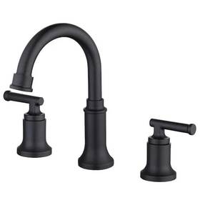 1008 Glacier Bay 925699953373 Oswell 8 Inch Widespread 2-handle High-arc Bathroom Faucet Matte Black