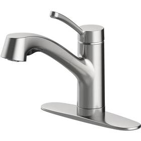Glacier Bay 925699954462 Mckenna Single-handle Pull-out Kitchen Faucet In Stainless Steel