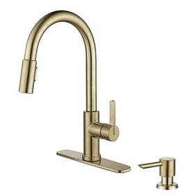 Glacier Bay 925699959528 Paulina Single Handle Pull Down Sprayer Kitchen Faucet With Turbospray Fastmount