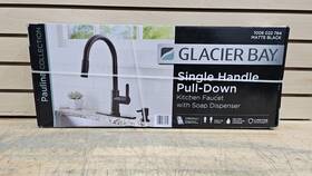1008 Glacier Bay 925699959771 Paulina Pull-down Kitchen Faucet Matte Black 022 764