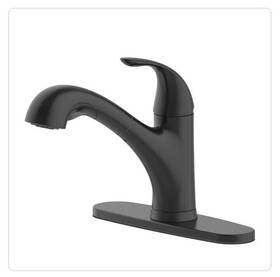 Hd67737-0010h Glacier Bay 925699963914 Market One-handle Pull-out Kitchen Faucet Matte Black