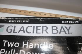 1008 Glacier Bay 925699963921 Sadira Double Handle Pulldown Sprayer Kitchen Faucet
