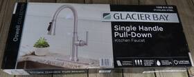1009 Glacier Bay 925699970936 Oswell Pull-down Sprayer Kitchen Faucet Stainless Steel 514 223