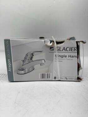 1007 Glacier Bay 938529884271 Aragon 4 Inch Centerset Single-handle Low-arc In Chrome 969 677