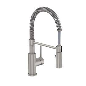 D00234b Glacier Bay Garrick Single-handle Spring Sprayer Kitchen Faucet With Dual Function Sprayhead