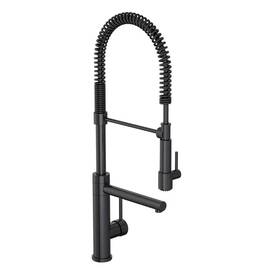 D00240o Glacier Bay Single-handle Spring Sprayer Kitchen Faucet And Pot Filler In Matte