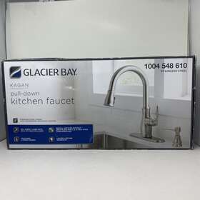 Fp1b4201sp Glacier Bay Kagan 1-handle Pull Down Kitchen Faucet With Soap Dispenser Pls Read
