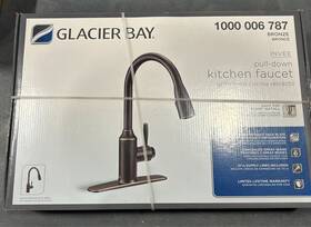 Fp4a4080ob Glacier Bay Invee Single-handle Pull-down Sprayer Kitchen Faucet Oil Rubbed Bronze