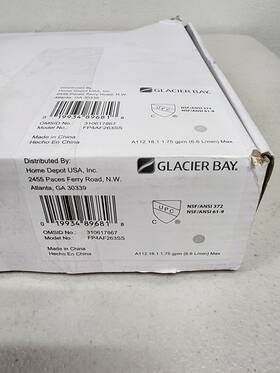 Fp4af263ss Glacier Bay Pull Down Kitchen Faucet Coil Springneck 1-handle Stainless Steel
