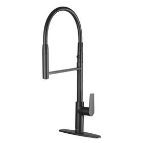 Gb11088mb Glacier Bay Lizetta 1-hand Pull Down Kitchen Faucet In Matte Black