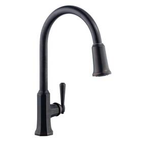 Hd65890w-1127h2 Glacier Bay Sentio Single-handle Pull-down Sprayer Kitchen Faucet In Bronze
