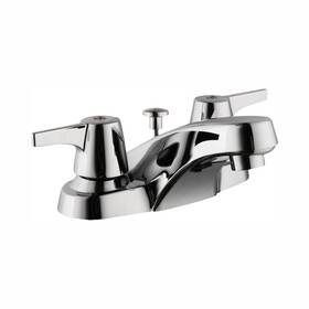 Hd67090w-6b01 Glacier Bay Aragon 4 Inch Centerset 2-handle Low-arc Bathroom Faucet With Pop-up Drain In
