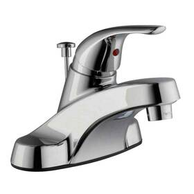 Hd67211w-6a01 Glacier Bay Aragon 4 Inch Centerset Single-handle Low-arc Bathroom Chrome Faucet