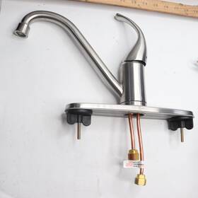 Hd67559-0008d2 Glacier Bay 1-handle Standard Kitchen Faucet Stainless Steel