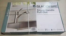 Hd67737-3008d2 Glacier Bay Single Handle Pull Out Sprayer Kitchen Faucet Stainless Steel