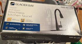 Hd67798w-1110h Glacier Bay Pull-down Sprayer Kitchen Faucet Touchless Single-handle Matte Black