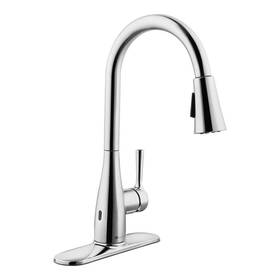 Hd67798w-1301 Glacier Bay Sadira Touchless Single-handle Pull-down Sprayer Kitchen Faucet In Polished
