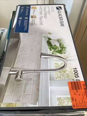 Hd67798w-1308d2 Glacier Bay Sadira Touchless Pull-down Sprayer Kitchen Faucet In Stainless New