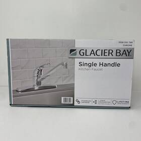 Hd67896w-0001 Glacier Bay Single-handle Standard Kitchen Faucet Chrome Read