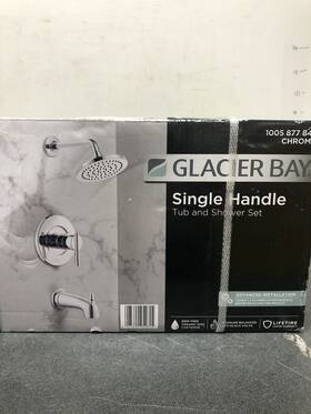 Hd873x-5d01 Glacier Bay Single-handle Tub/shower Faucet In Chrome