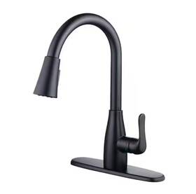 Item-1165 Glacier Bay Single-handle Pull-down Sprayer Kitchen Faucet In With Turbospray