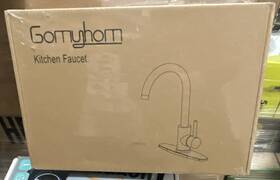 Kf001yt Gomyhom High Arc Kitchen Faucet Single-hole 1 Handle Model