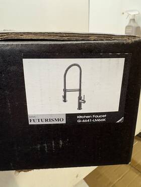 G-4641-lm66k-mbk Graff Futurismo Pull Down Kitchen Faucet For Parts Only