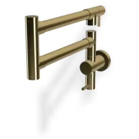 G-4910-lm57p-pb Graff Segovia Kitchen Pot Filler Faucet Polished Brass Pvd