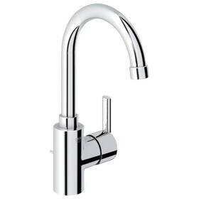 Grohe 23173001 Feel Starlight Chrome Single Hole 1-handle Bathroom Sink Faucet With Drain