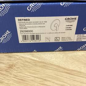 29298000 Grohe Pressure Balanced Valve Trim Less Starlight Chrome Read