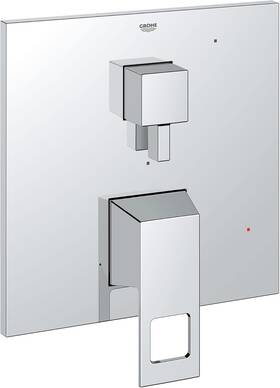 29422000 Grohe Eurocube Pressure Balance Valve Trim 2-way Diverter Chrome