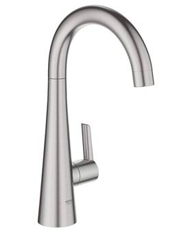 30205dc2 Grohe Zedra Touch Technology Single-handle Kitchen Faucet - Supersteel Infinity