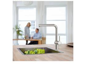 30218dc1 Grohe Kitchen Faucet Pull Down Stainless Sprayer