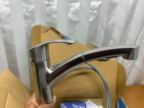 30366dco Grohe Eurosmart Single-handle Dual Spray Kitchen Faucet Chrome New