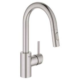 31479dc1 Grohe Concetto Single-handle Dual Spray Kitchen Faucet In Supersteel