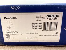 32665dc3 Grohe Concetto 1.75 Gpm Single Hole Pull Down Kitchen Faucet Read