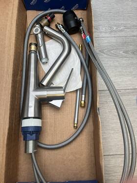 33893dc2 Grohe 33 893dc2 Zedra 1.75 Gpm 1 Hole Pull Out Kitchen Faucet Supersteel Fpo