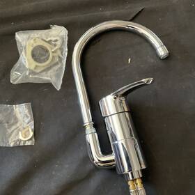 Grohe 3398600e Eurostyle Swivel Kitchen Faucet Single Handle Chrome 33 986 00e