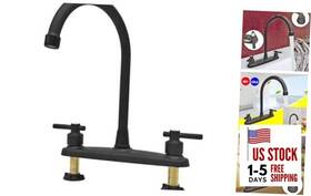 Jv-us-hy007100-matte-black Guangzhouqianshunwangluokejiyouxiangongsi Rv Kitchen Faucet Non-metallic Sink Replacement Matte Black
