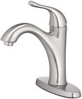 H01l-212-bn Elda Sink Faucet Brushed Nickel Single Centerset Drain 820633946762