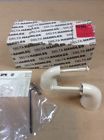 H24al Delta Alabaster Two Small Lever Handle Bases 034449363013