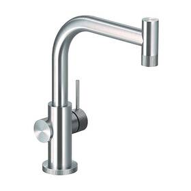 Knba-4000-bss Hamat Knob Contemporary Bar Faucet In Brushed Nickel