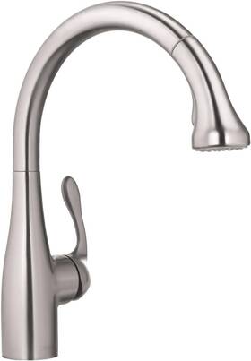 04066860 Hansgrohe Allegro Gourmet Stainless Steel Optic High Arc Kitchen Sink