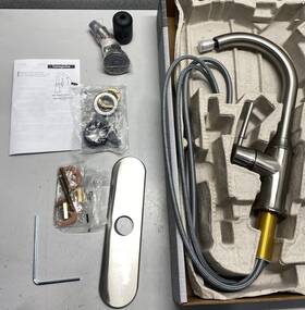04215800 Hansgrohe Talis C High Arc Pull-out Kitchen Faucet Stainless