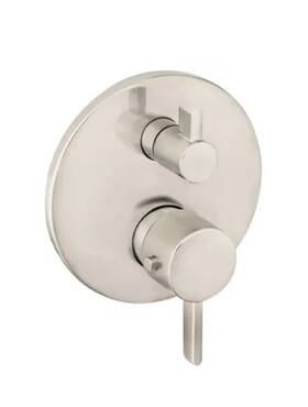 04230820 Hansgrohe Shower Faucet - Brushed Nickel Two Handle Model #